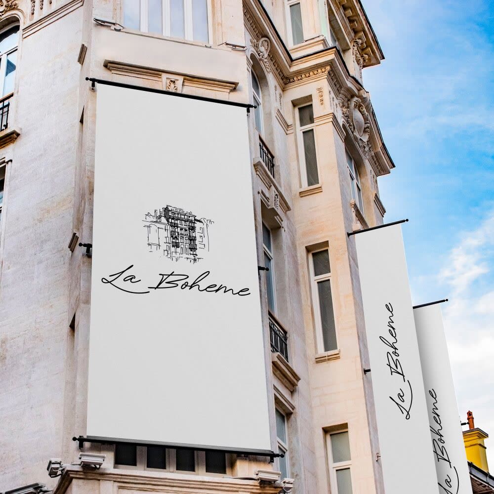 La Boheme Branding Project — branding work by Reezalt, a Beverly Hills graphic design studio
