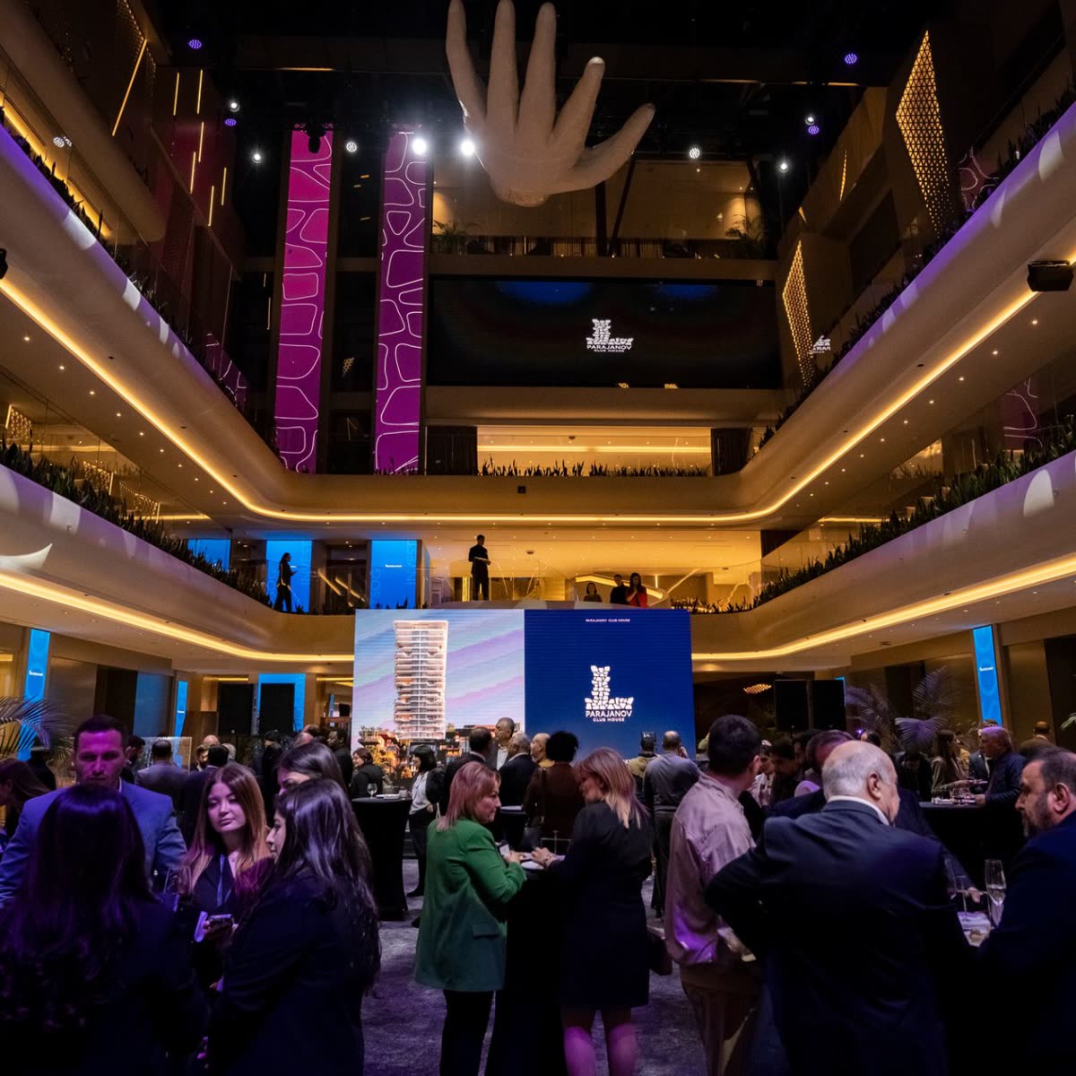 Parajanov Club House Launch Event — event management work by Reezalt, a Beverly Hills graphic design studio