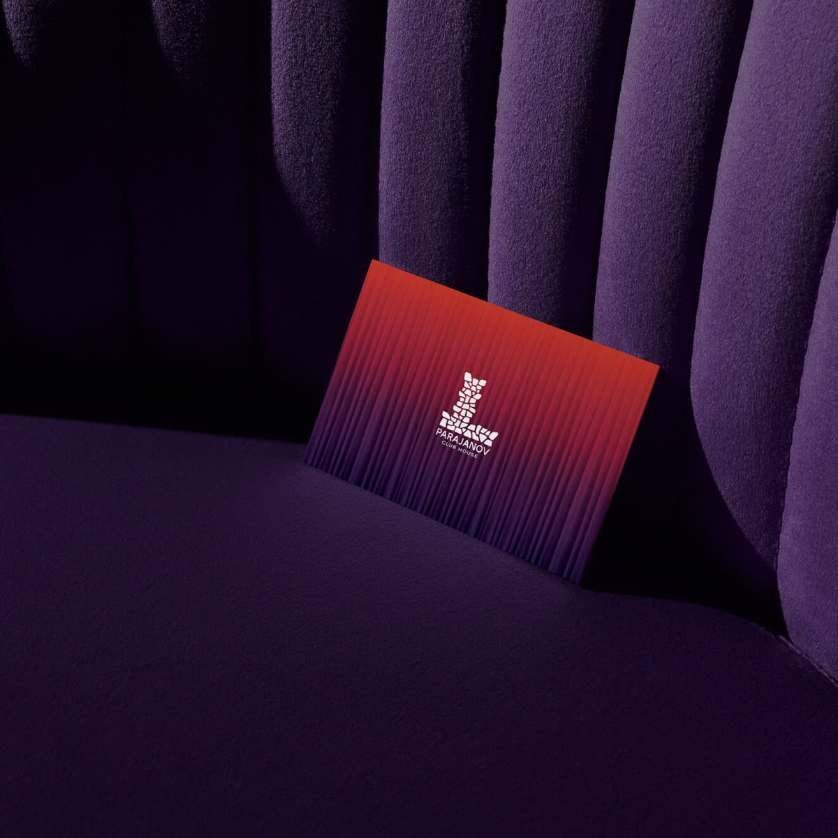Parajanov Club House — branding work by Reezalt, a Beverly Hills graphic design studio