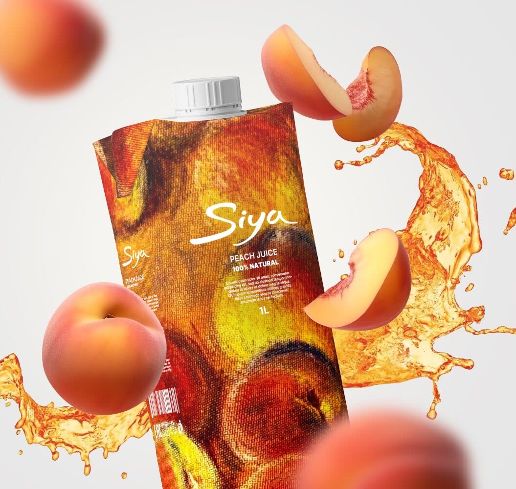 Siya Juice Packaging — branding work by Reezalt, a Beverly Hills graphic design studio