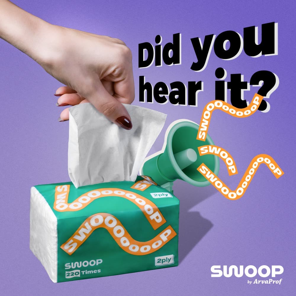 Swoop Social Media Marketing — services work by Reezalt, a Beverly Hills graphic design studio