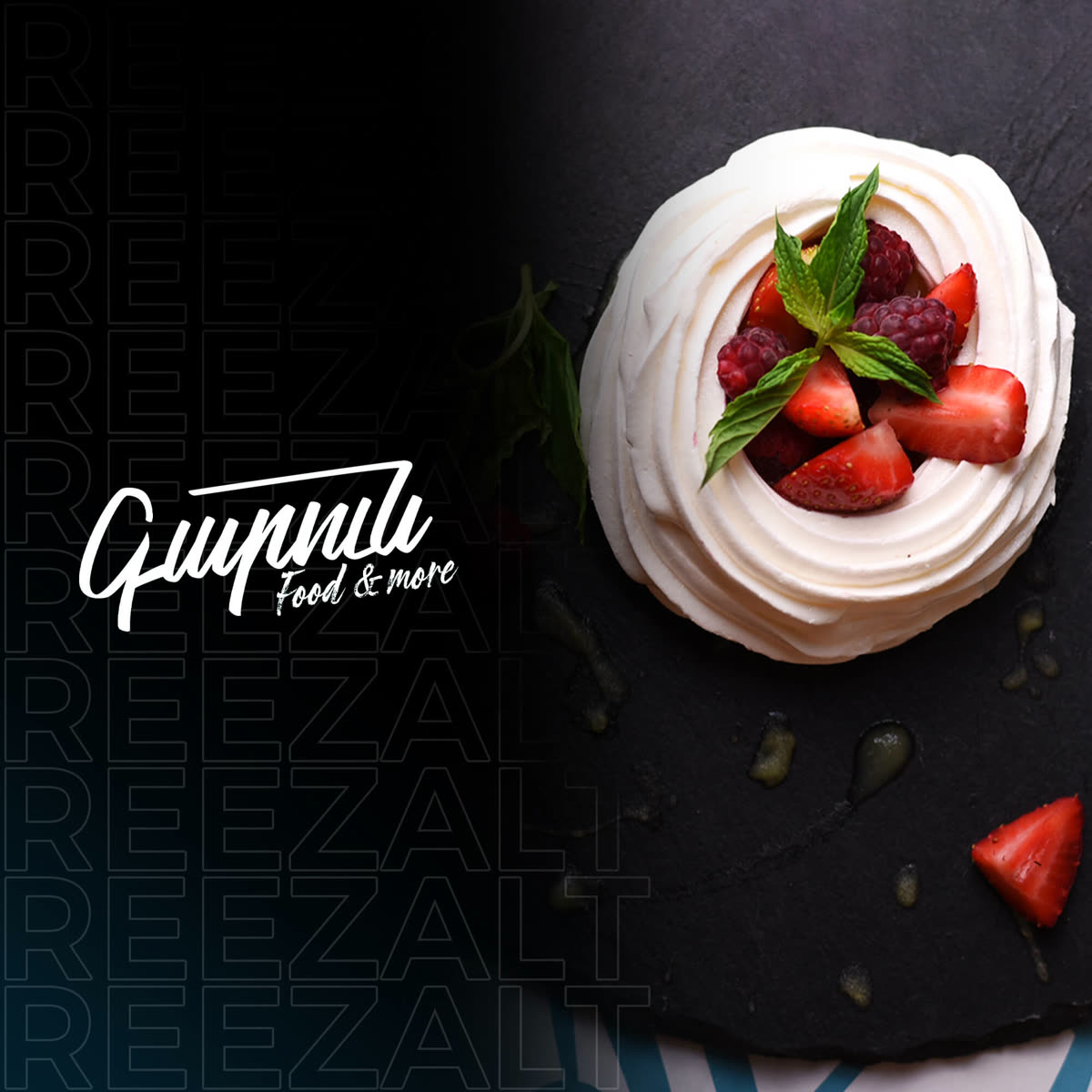 Garun cafe — horeca work by Reezalt, a Beverly Hills graphic design studio