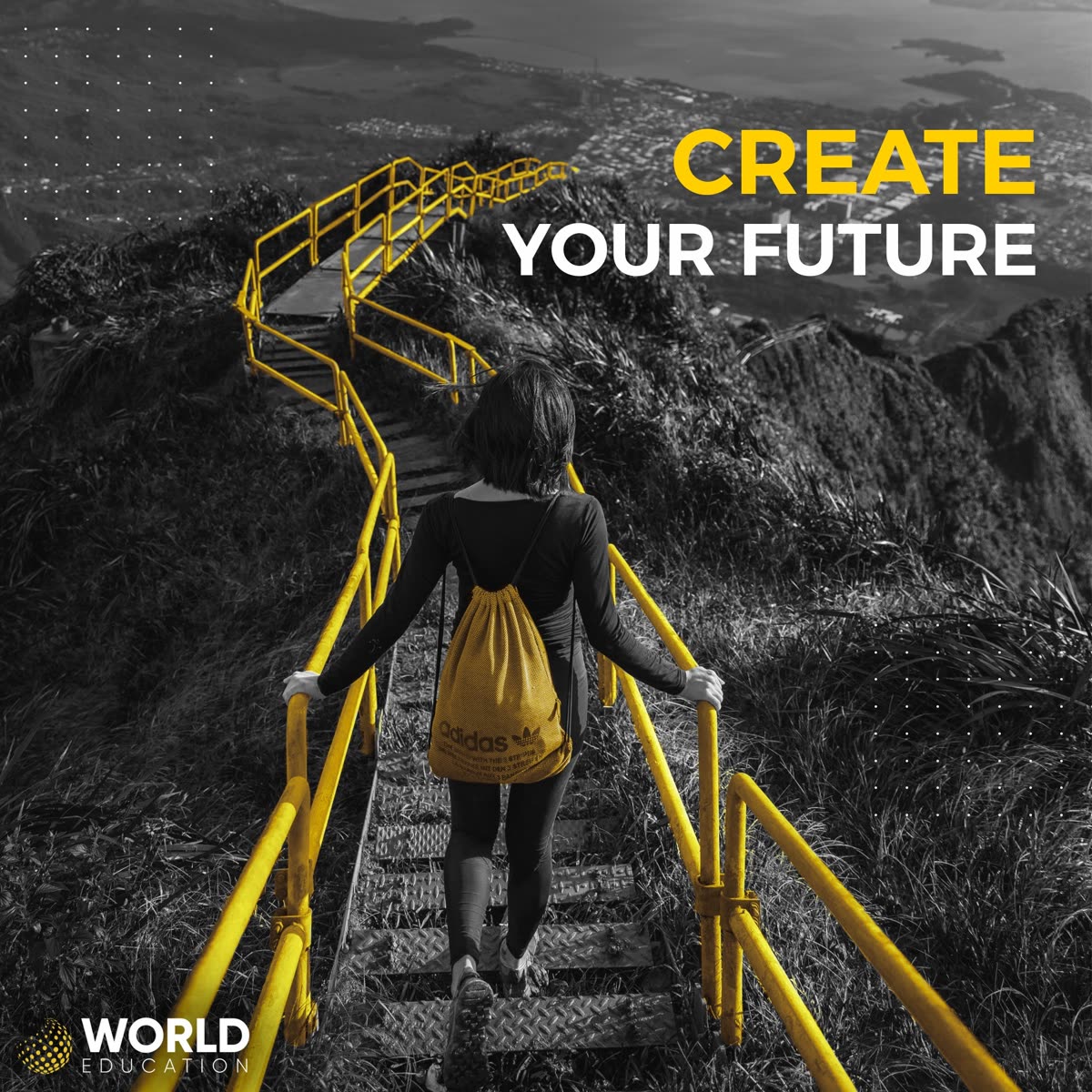 World Ed Social Media Marketing — services work by Reezalt, a Beverly Hills graphic design studio
