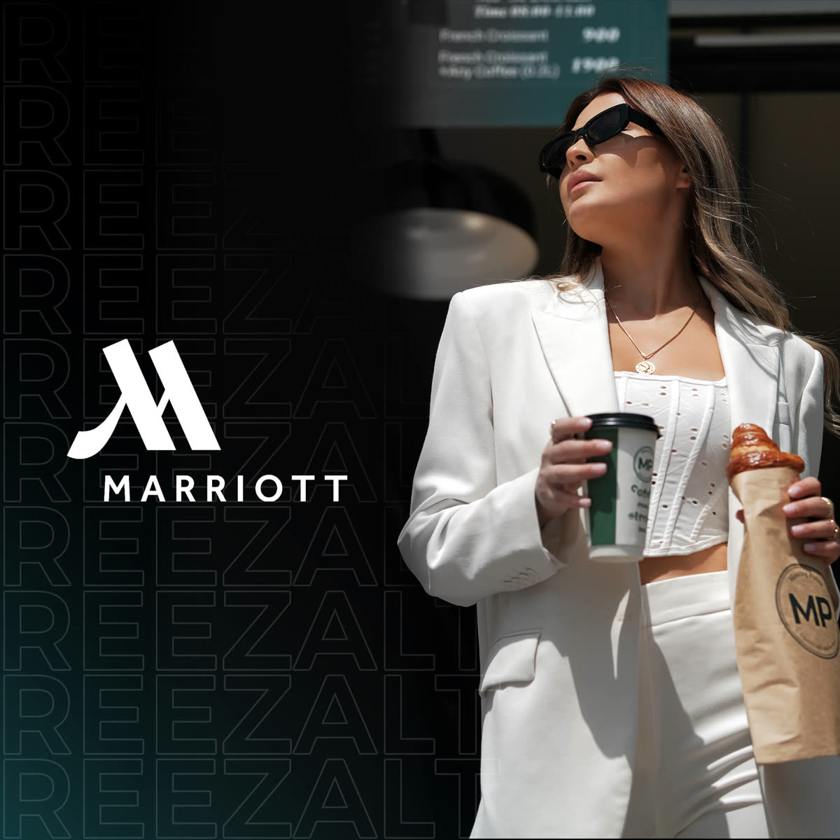 Marriott — horeca work by Reezalt, a Beverly Hills graphic design studio