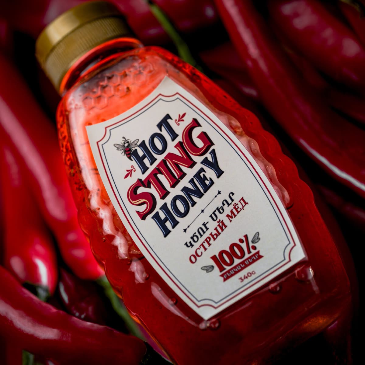 Sting Hot Honey Branding Project — branding work by Reezalt, a Beverly Hills graphic design studio