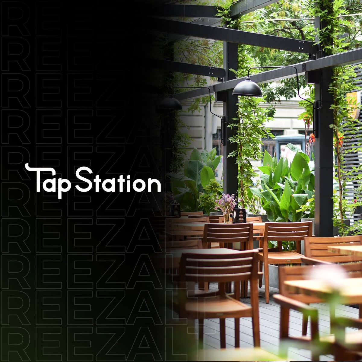 TapStation — horeca work by Reezalt, a Beverly Hills graphic design studio