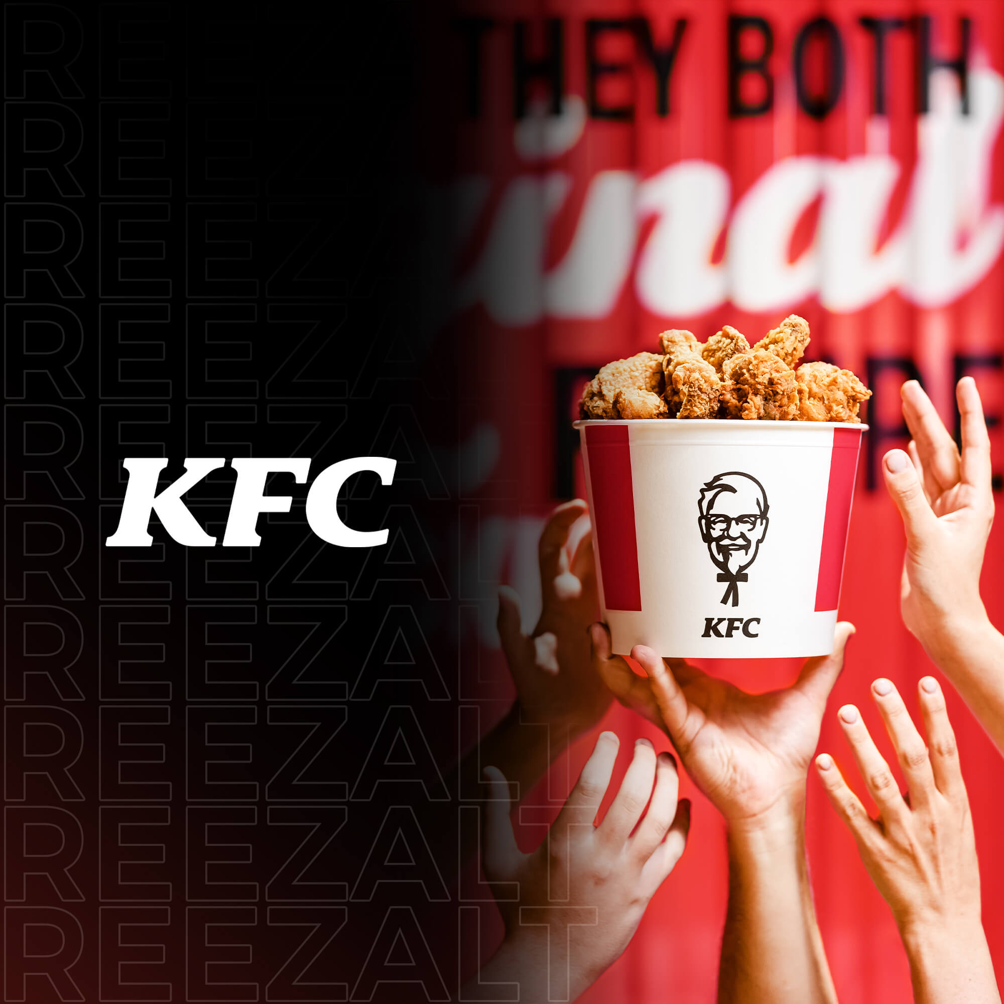 KFC brand deck designed by Reezalt