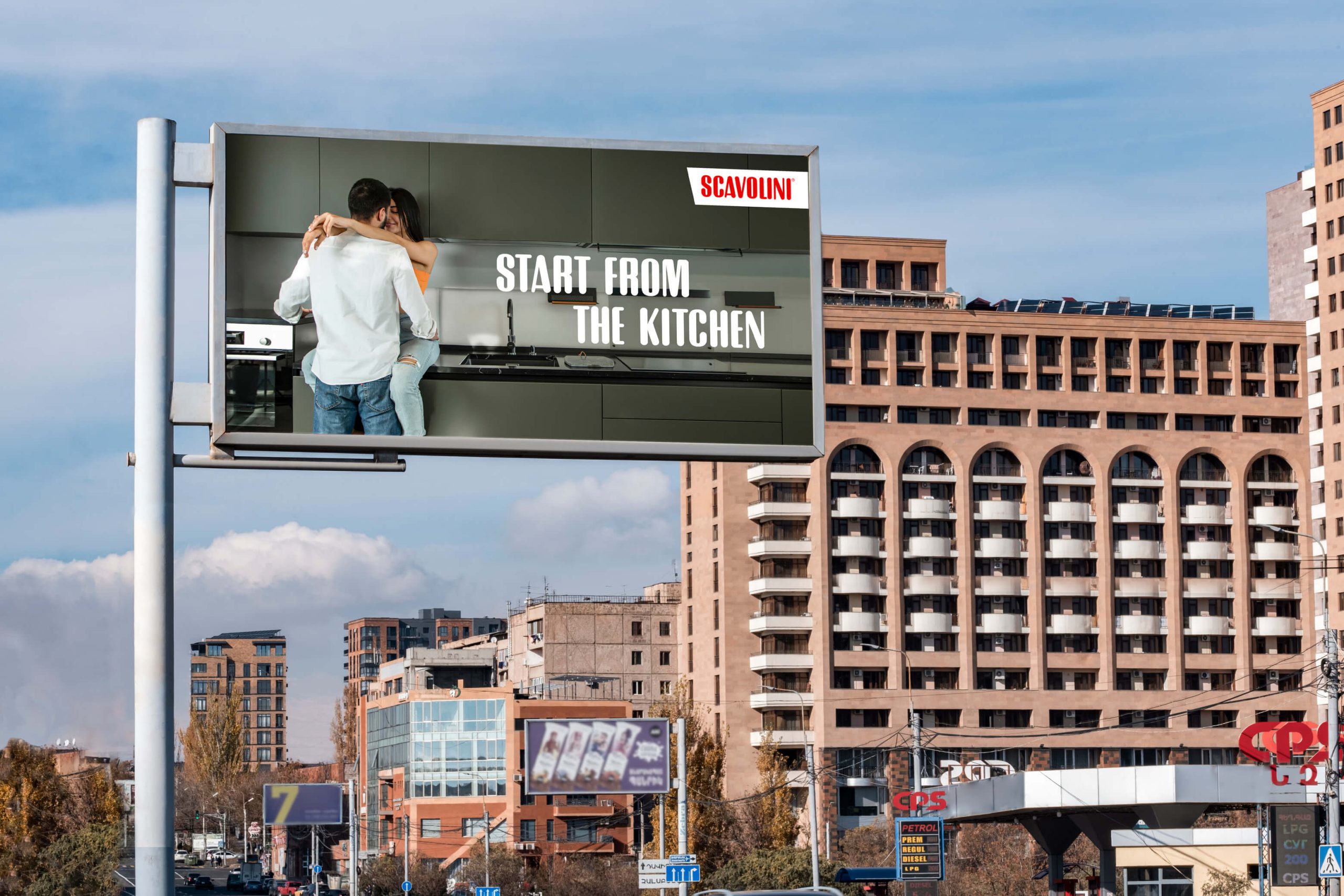 Scavolini campaign visuals by Reezalt
